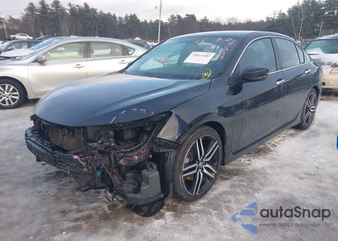 2016 Honda Accord Sport from USA, damaged, VIN 1HGCR2F55GA013236